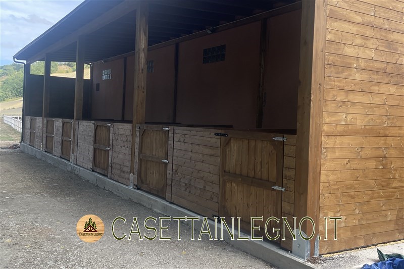 CASETTA IN LEGNO.IT BOX CAVALLI SU MISURA